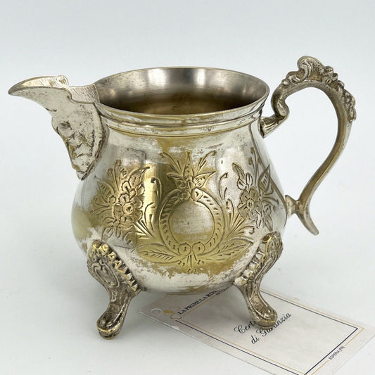 Bricco per latte in Argento stile antico Sheffield Lattiera in Silver Plate Categoria  Sheffield & Argento