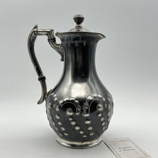 Brocca caraffa antica in argento sheffield silver plated Versatoio d'epoca 800 Categoria  Brocche