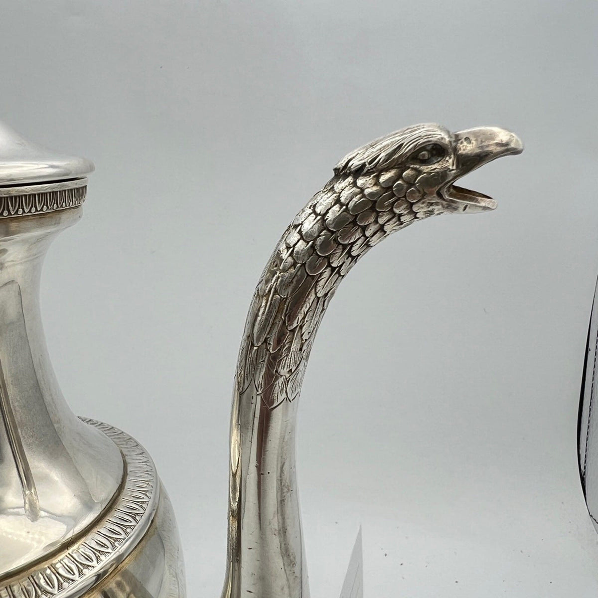 Caffettiera Francese in argento silver plated Antico '1920 stile Luigi XVI Categoria  Sheffield & Argento