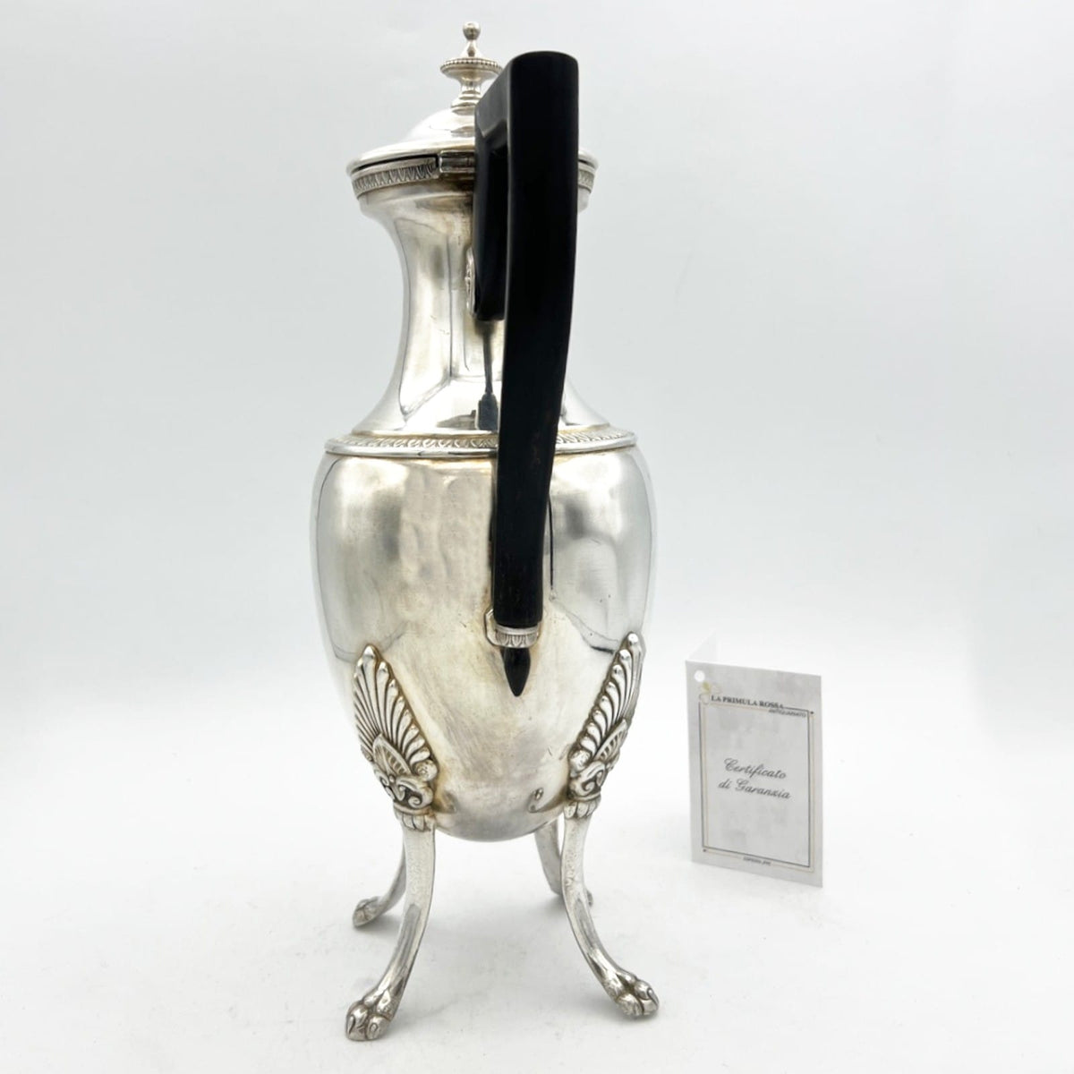 Caffettiera Francese in argento silver plated Antico '1920 stile Luigi XVI Categoria  Sheffield & Argento