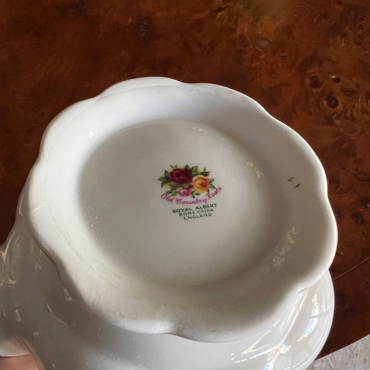 Caffettiera in porcellana Royal Albert Old Country Roses Originale anni '60 Rose Categoria  Servizio tazze - Tazze