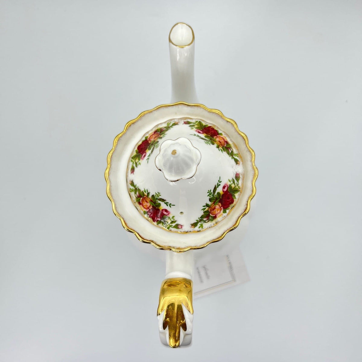 Caffettiera in porcellana Royal Albert Old Country Roses Originale anni '60 Rose Categoria  Servizio tazze - Tazze