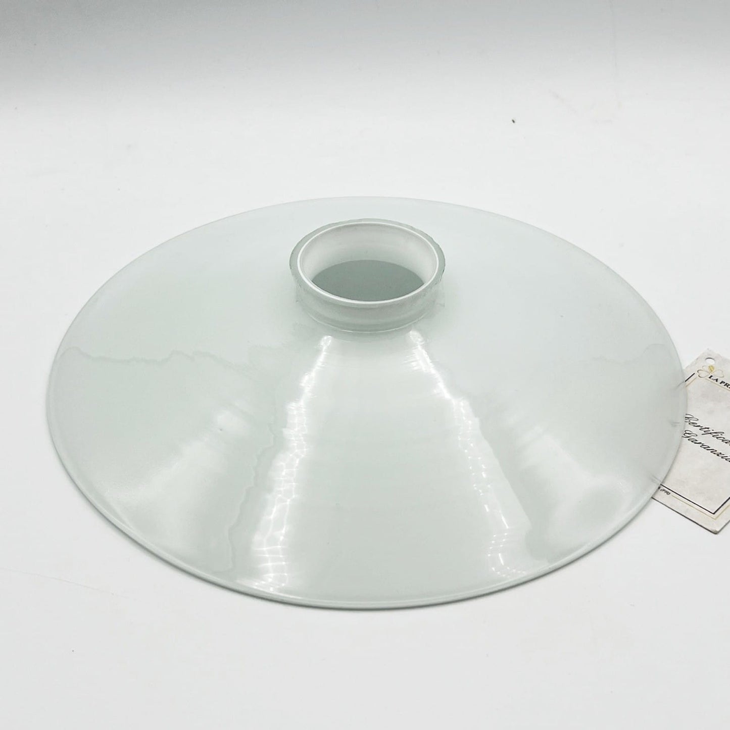Campana paralume boccia in vetro lattimo ricambio per lampadario Vintage Anni 40 Categoria  Lampade Appliques