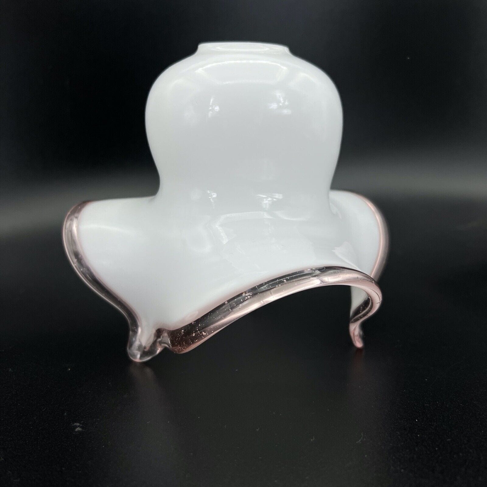 Campana paralume boccia in vetro ricambio per lampadario Vintage Anni 70 80 Rosa Categoria  Lampade Appliques