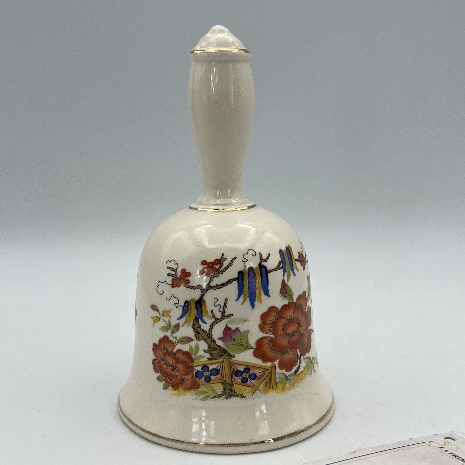 Campanella in cermica  campana vintage Inglese Sadler anni '40 stile Chinoiserie Categoria  Campane - Campanelle