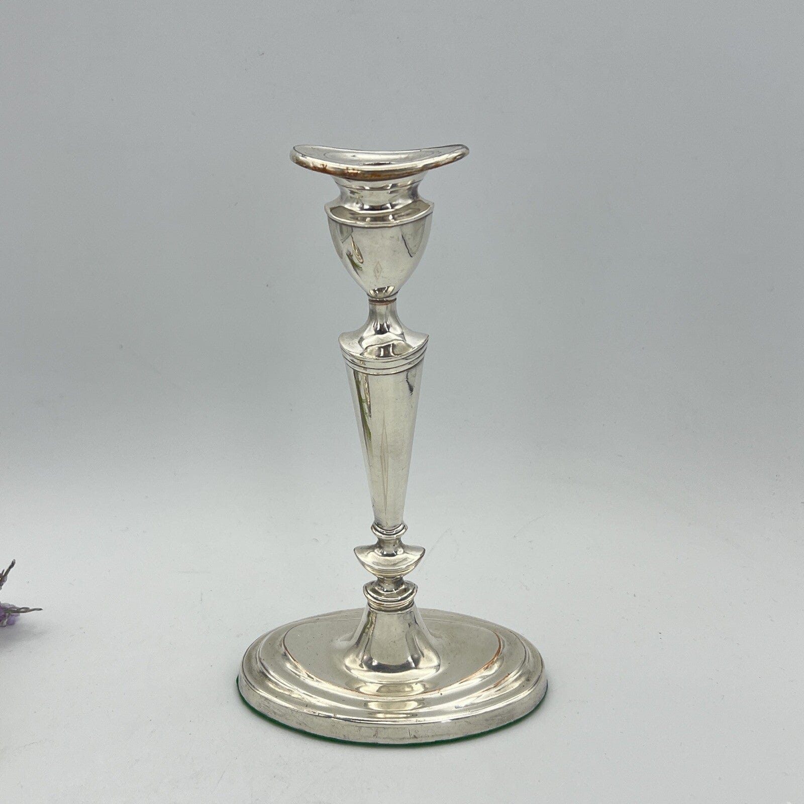 Candelabro antico in argento Silver Plated Coppia candelieri portacandela Categoria  Sheffield & Argento
