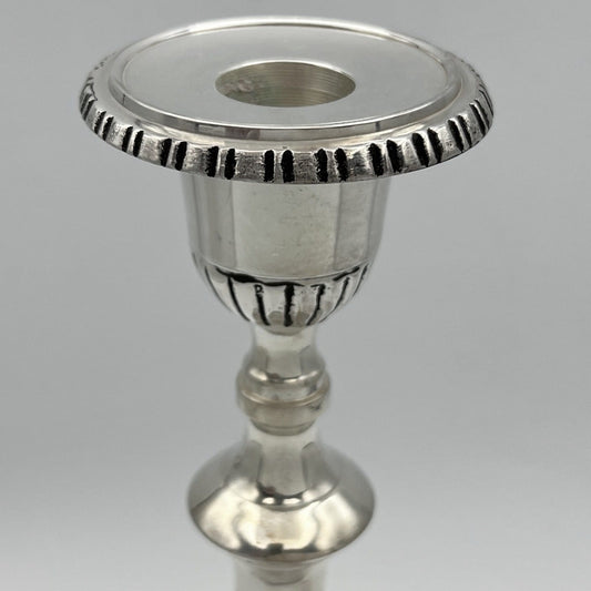 Candelabro in stile antico argento silver plated candeliere portacandela Mono Categoria  Sheffield & Argento