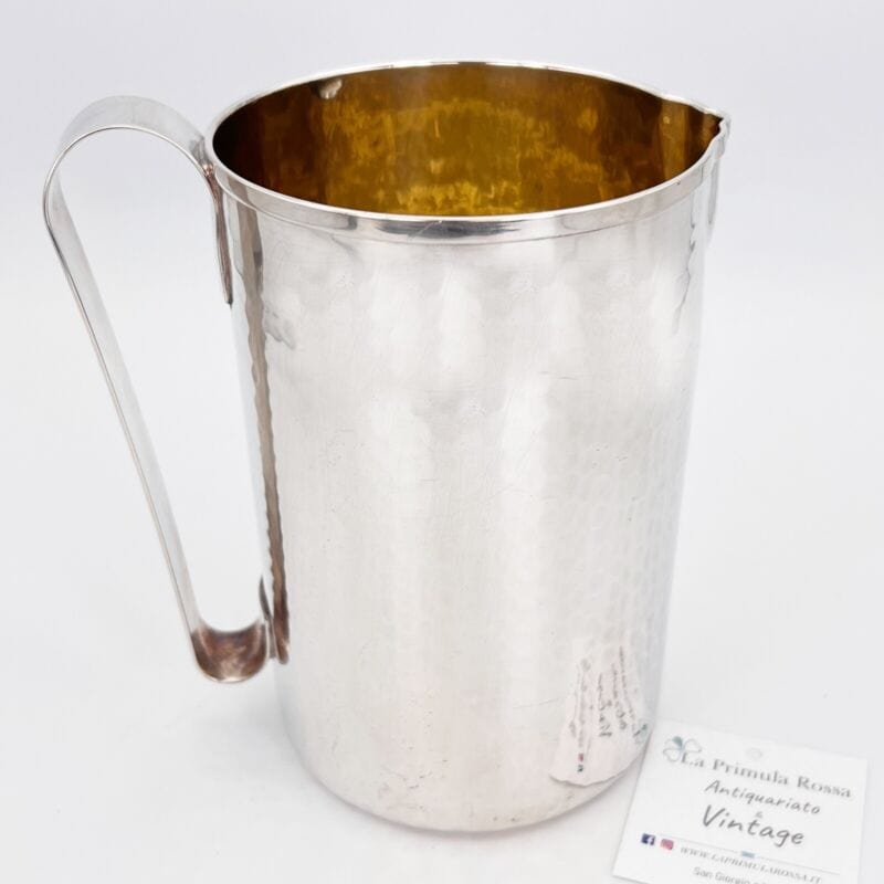 Caraffa in argento silver plated Versatoio brocca vintage Calegaro ORIGINALE Categoria  Silver plated sheffield style