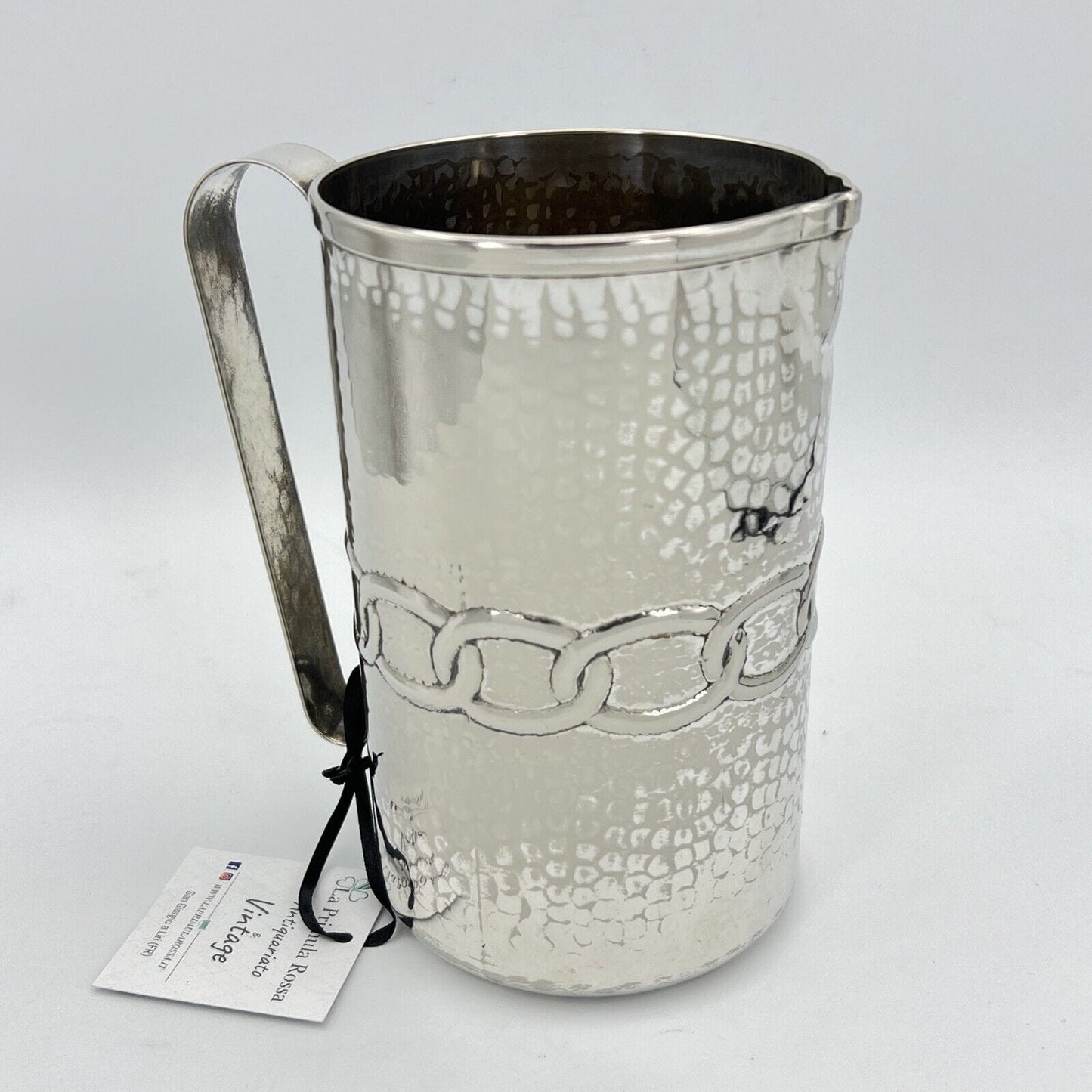 Caraffa in argento silver plated Versatoio brocca vintage Callegaro ORIGINALE Categoria  Sheffield & Argento
