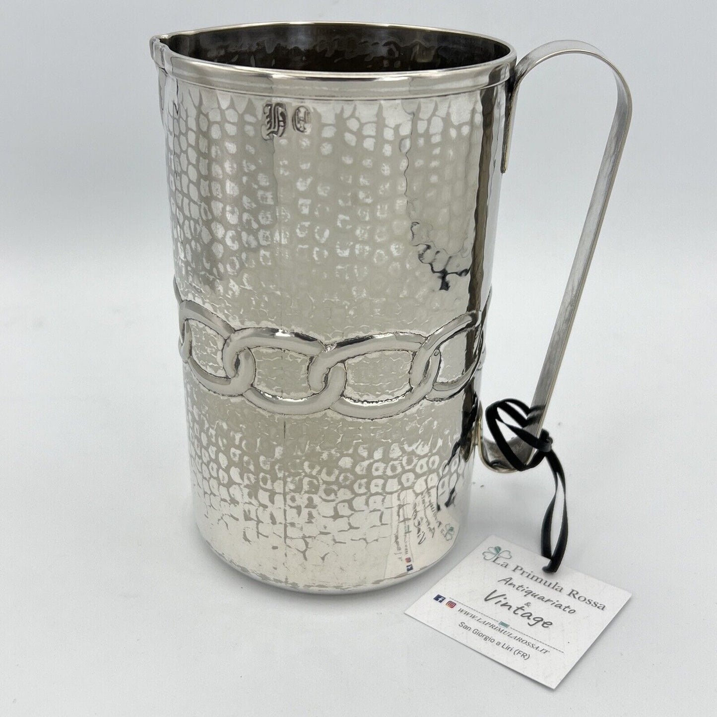 Caraffa in argento silver plated Versatoio brocca vintage Callegaro ORIGINALE Categoria  Sheffield & Argento