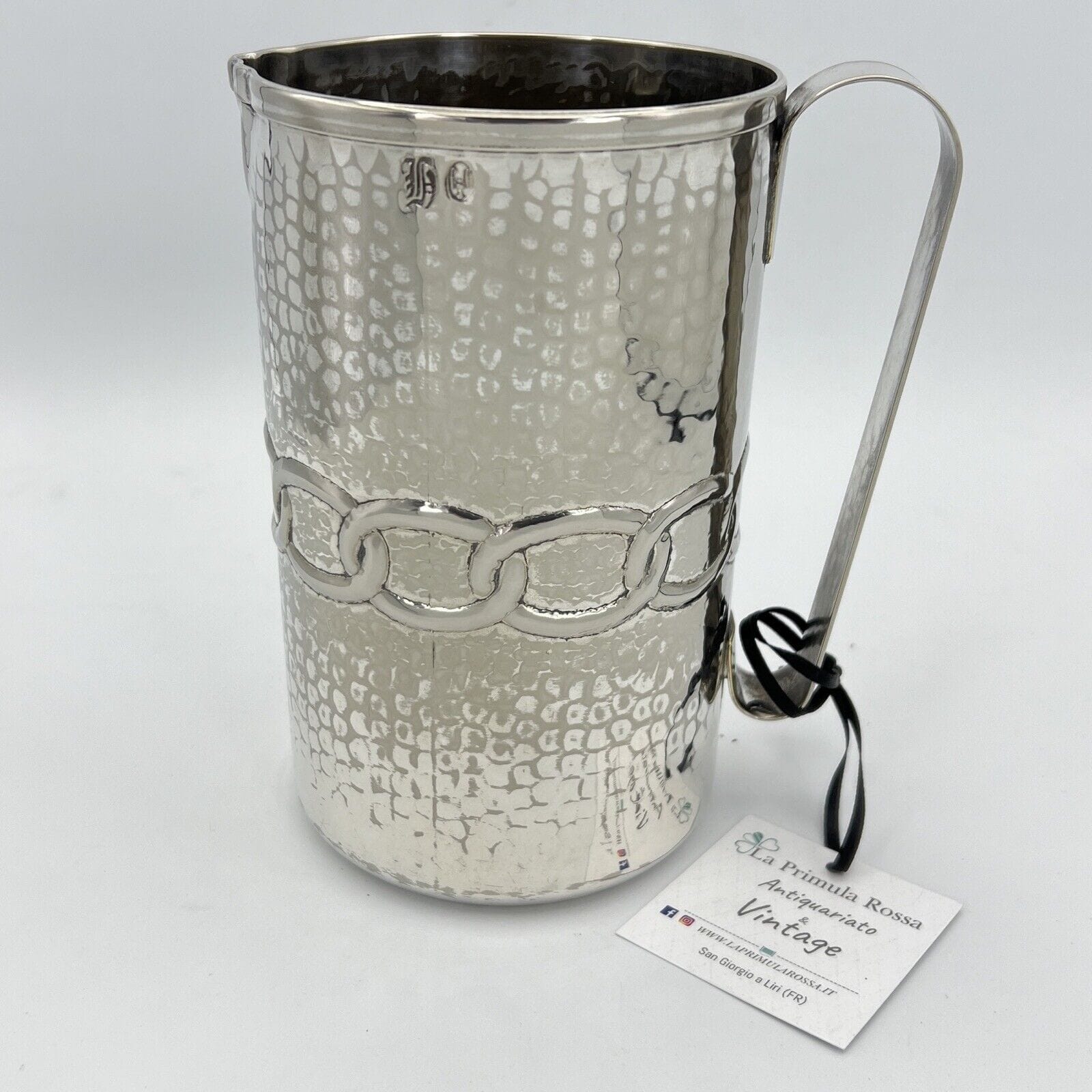 Caraffa in argento silver plated Versatoio brocca vintage Callegaro ORIGINALE Categoria  Sheffield & Argento