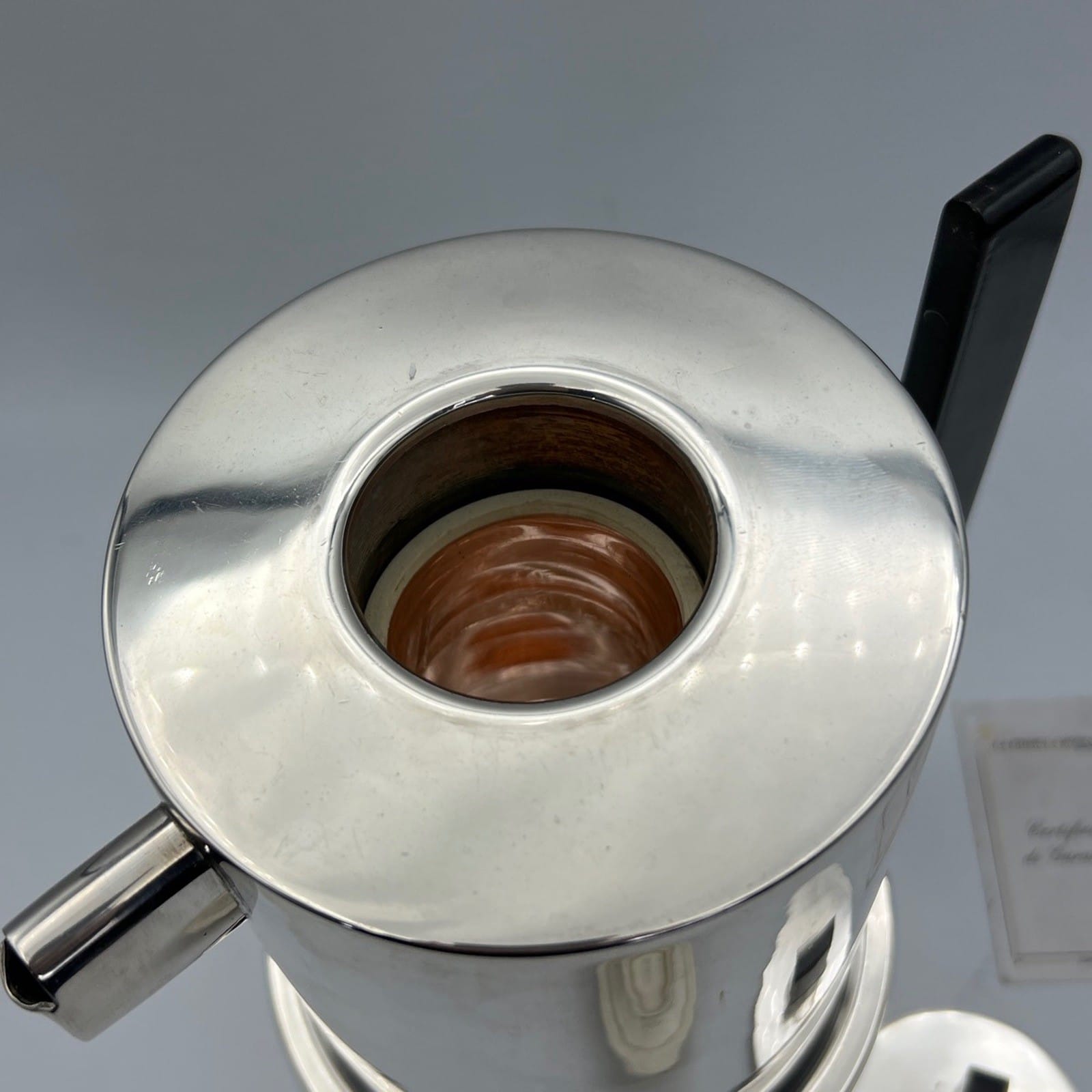 Caraffa termica in argento silver plated Brocca  anni 70 thermos Calegaro Categoria  Altro