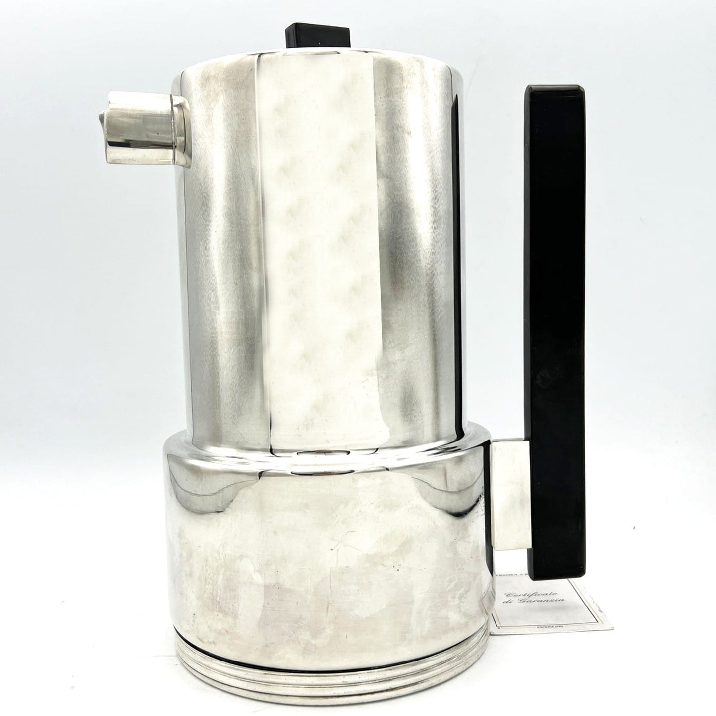 Caraffa termica in argento silver plated Brocca  anni 70 thermos Calegaro Categoria  Altro
