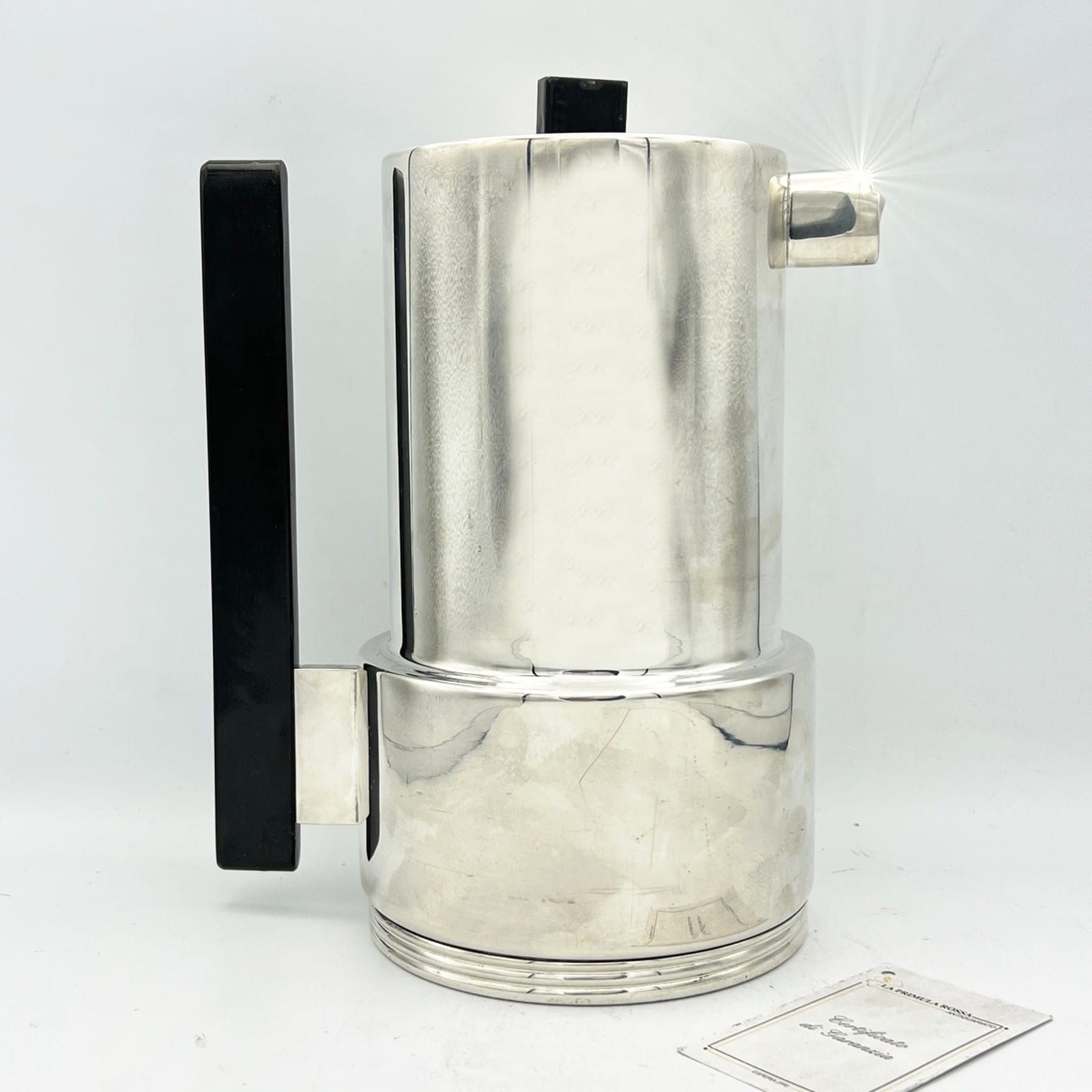 Caraffa termica in argento silver plated Brocca  anni 70 thermos Calegaro Categoria  Altro