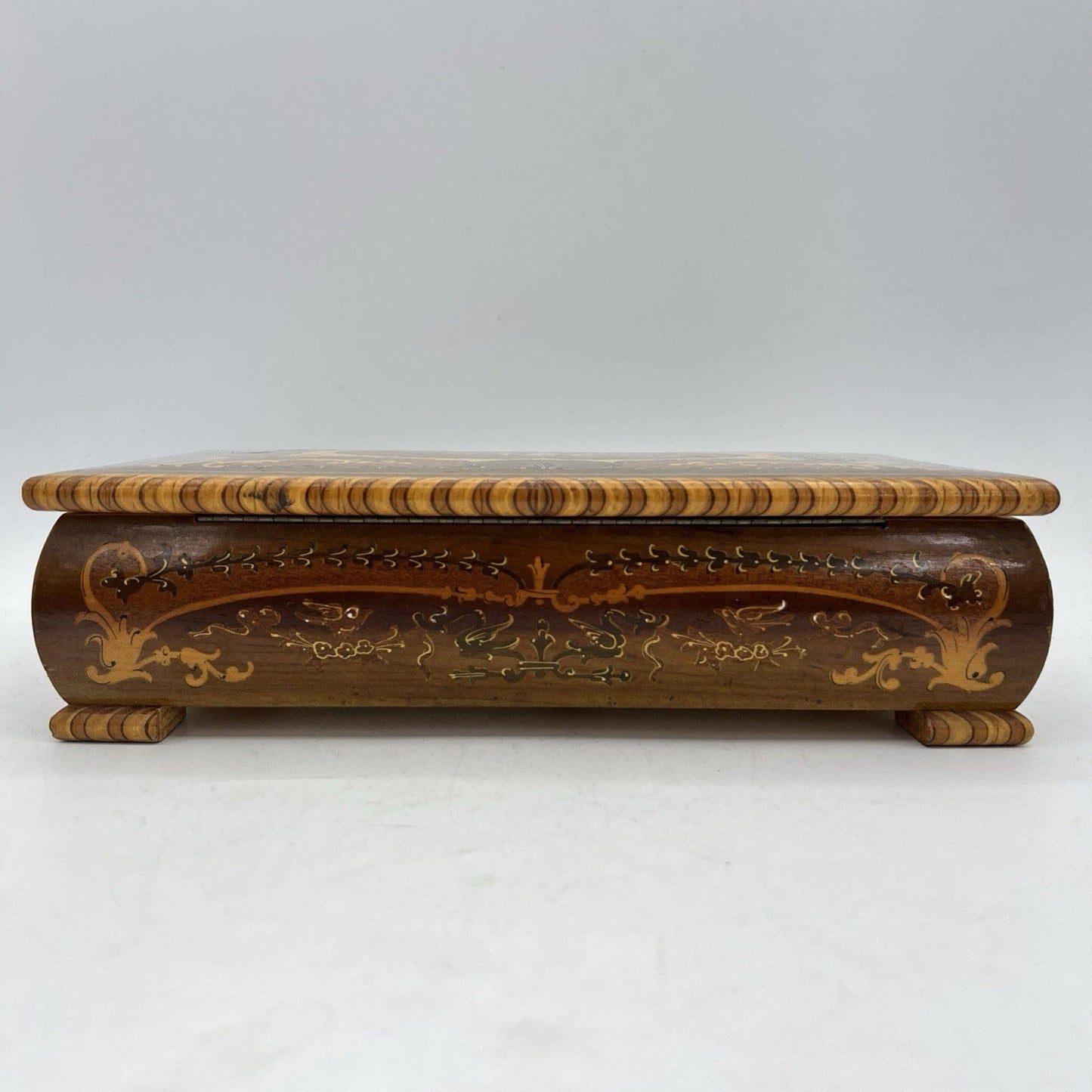 Carillon con Ballerina antica in legno portagioie cofanetto Melodia  Romantica Categoria  Carillon