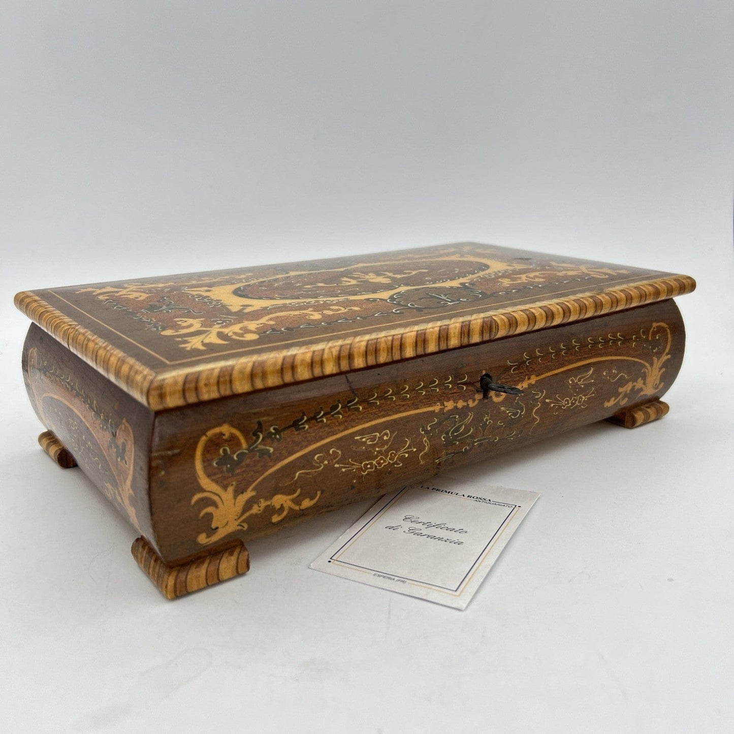 Carillon con Ballerina antica in legno portagioie cofanetto Melodia  Romantica Categoria  Carillon