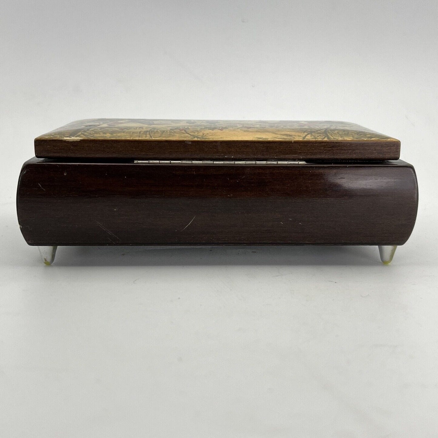 Carillon vintage antico in legno scatola portagioie cofanetto anni 60 Cavalli Categoria  Carillon