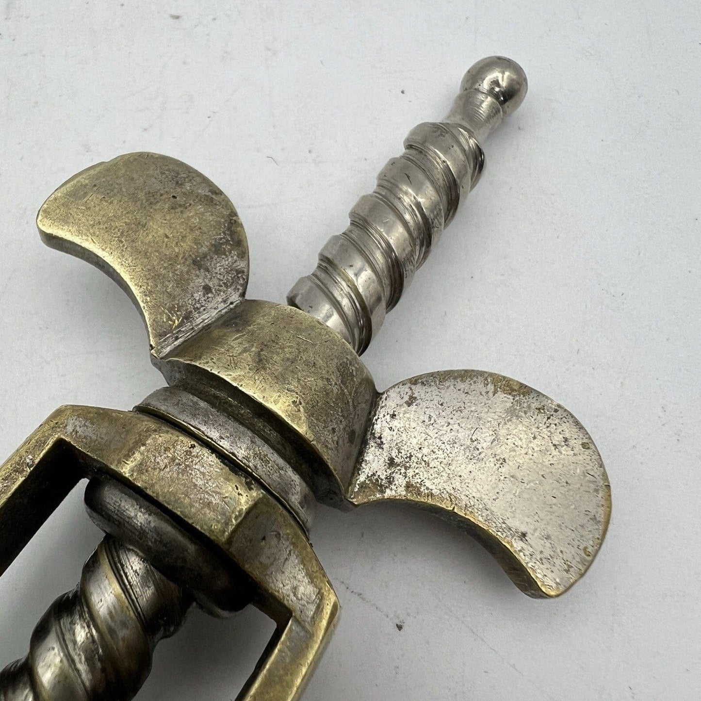 Cavatappi antico 800 in ottone da collezione d'epoca corkscrew tirebouchon retro Categoria  Cavatappi