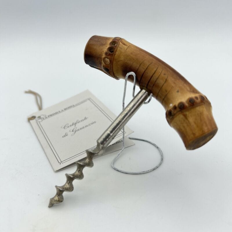 Cavatappi antico da collezione in legno di bambu corkscrew vintage tirebouchon Categoria  Cavatappi