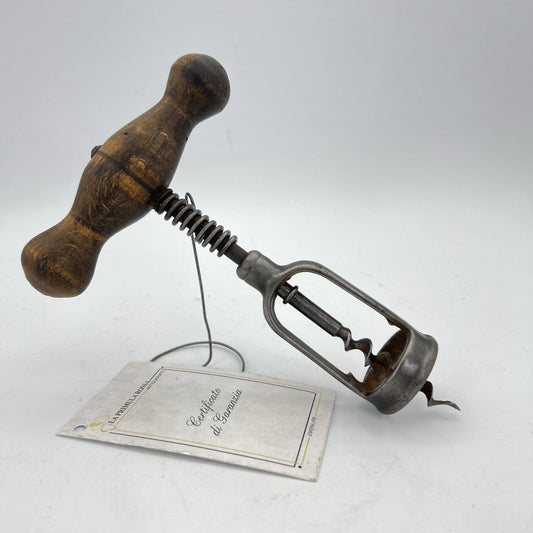 Cavatappi Antico inglese da collezione d'epoca corkscrew vintage tirebouchon 800 Categoria  Cavatappi