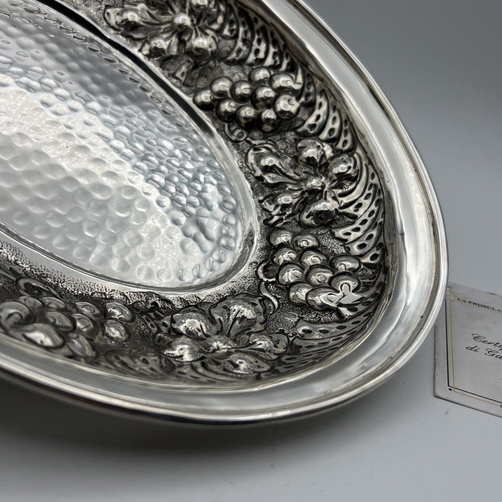 Centrotavola in Argento Placcato Silver Plated ciotola in stile Antico Fruttiera Categoria  Sheffield & Argento
