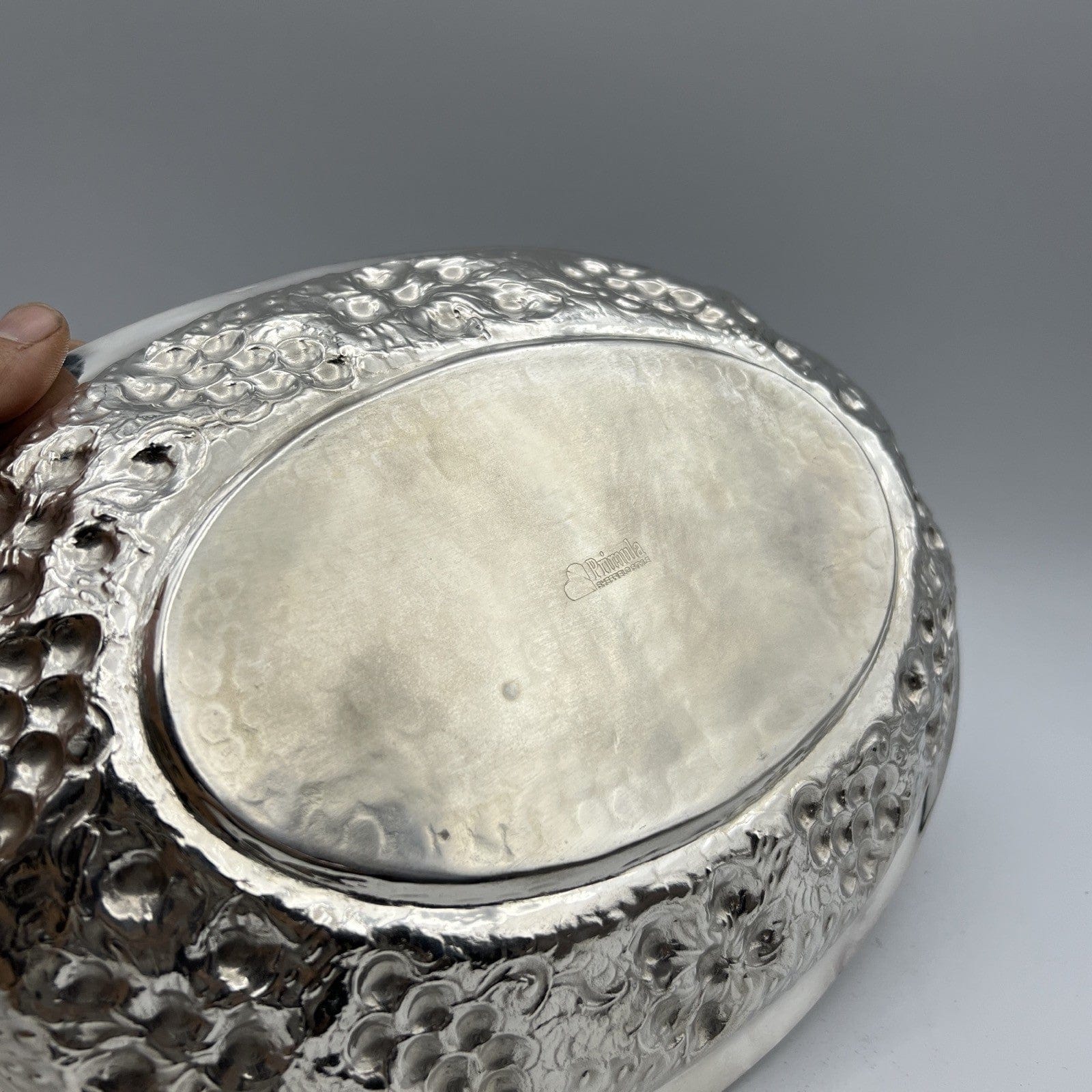 Centrotavola in Argento Placcato Silver Plated ciotola in stile Antico Fruttiera Categoria  Sheffield & Argento