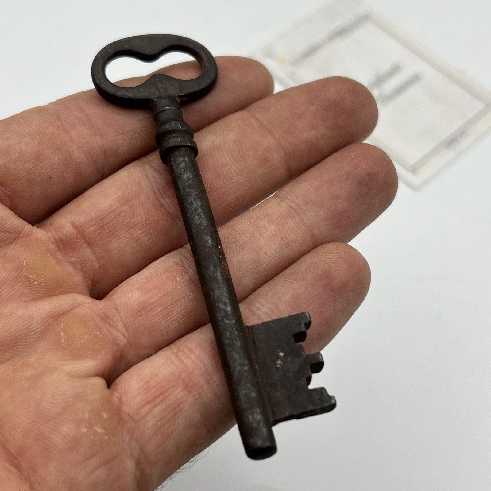 Chiave antica Maschio in ferro per porta serratura vecchia ferramenta C5 Categoria  Accessori & Ferramenta d'epoca