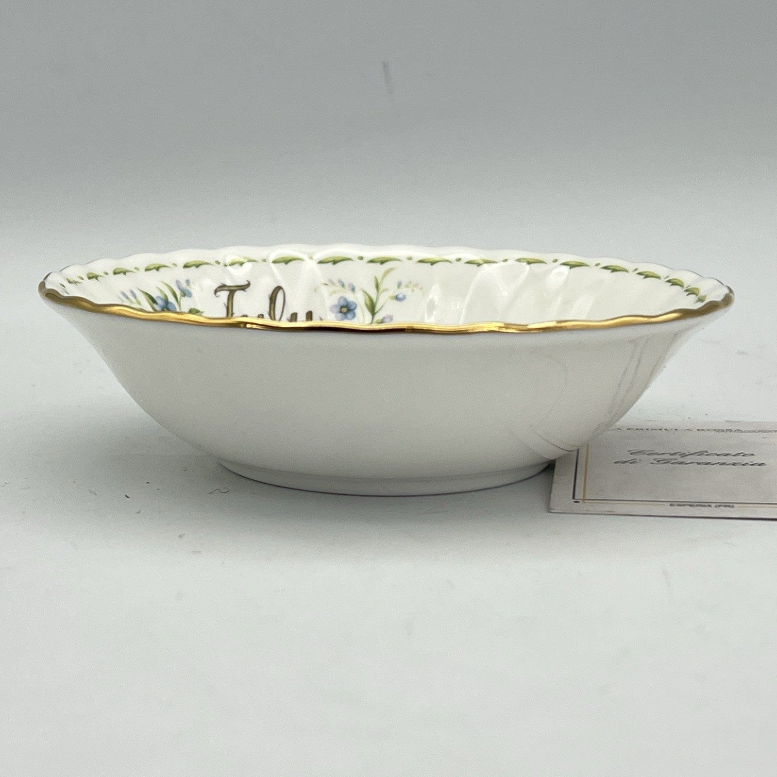 Ciotola ciotolina Coppetta in porcellana Royal Albert con mese LUGLIO 1970 900 Categoria  Centrotavola e Ciotole