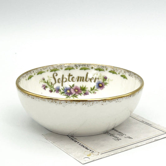 Ciotolina in porcellana Royal Albert mesi Flowers of the month Settembre ciotola Categoria  Servizio tazze - Tazze