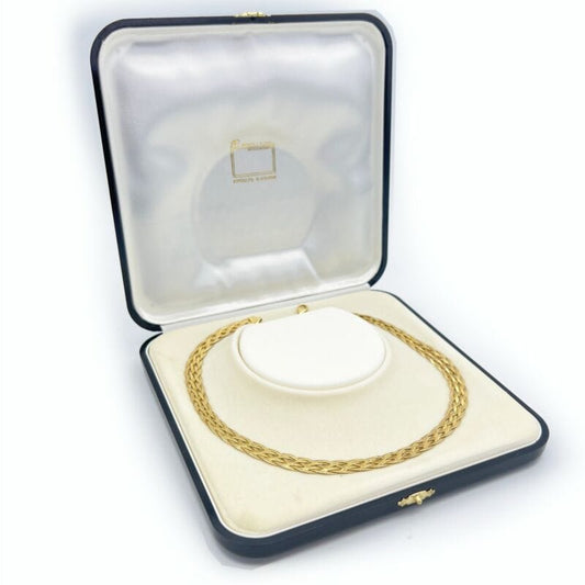 Collana da donna in argento 925 e oro 18 kt girocollo usato vintage collier Categoria  Bigiotteria & Accessori
