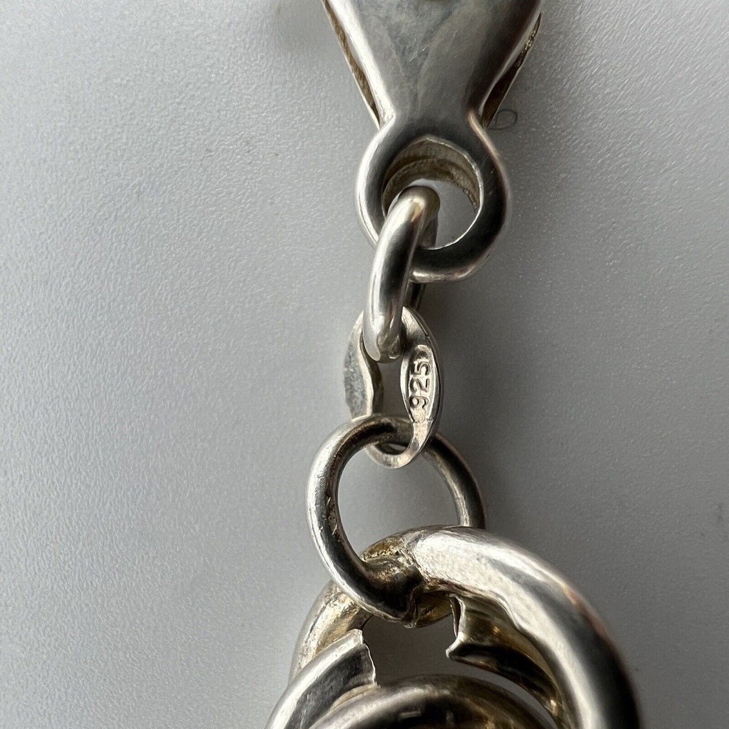 Collana da donna in argento 925 girocollo catena vintage collier a torchon Categoria  Bigiotteria & Accessori