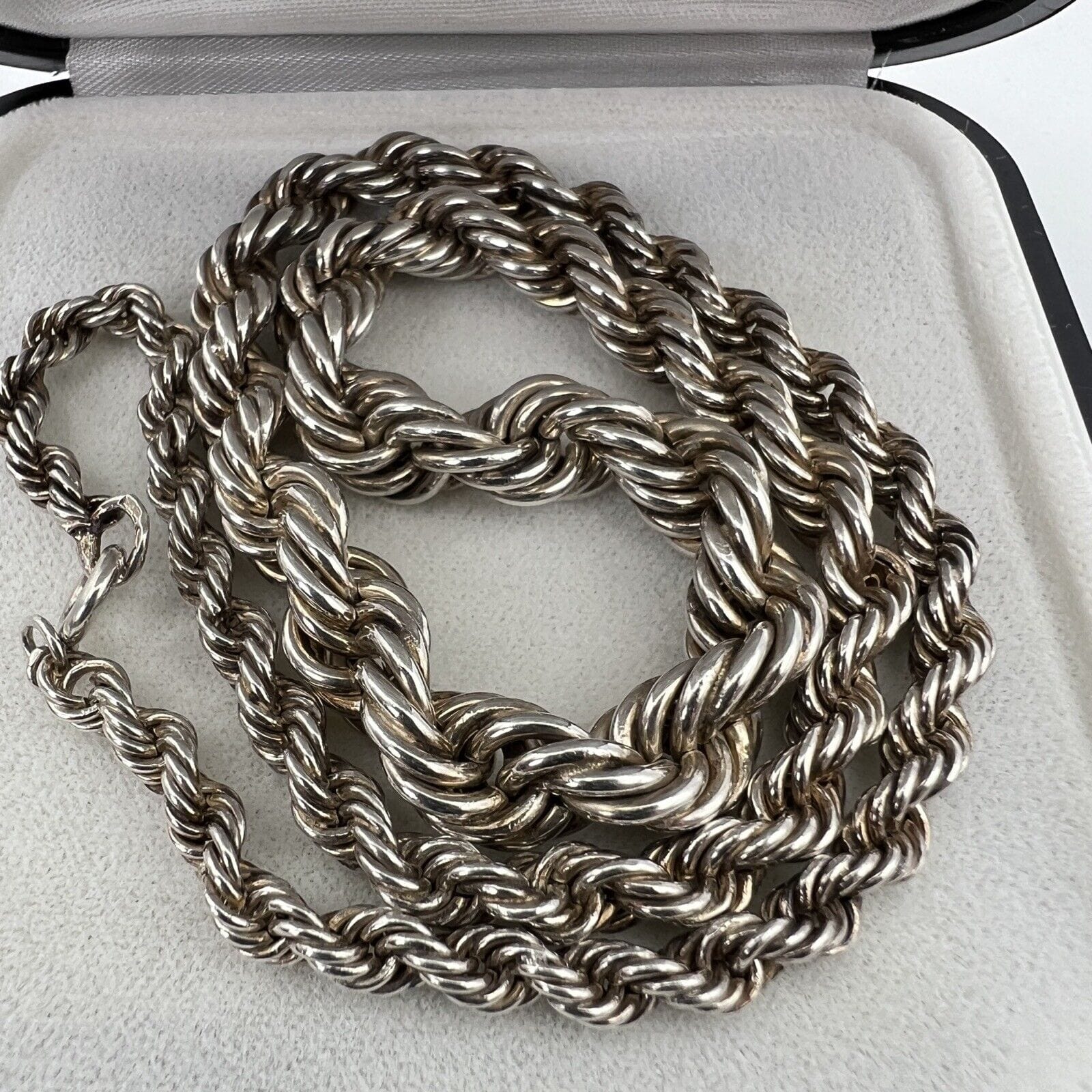 Collana da donna in argento 925 girocollo catena vintage collier a torchon Categoria  Bigiotteria & Accessori