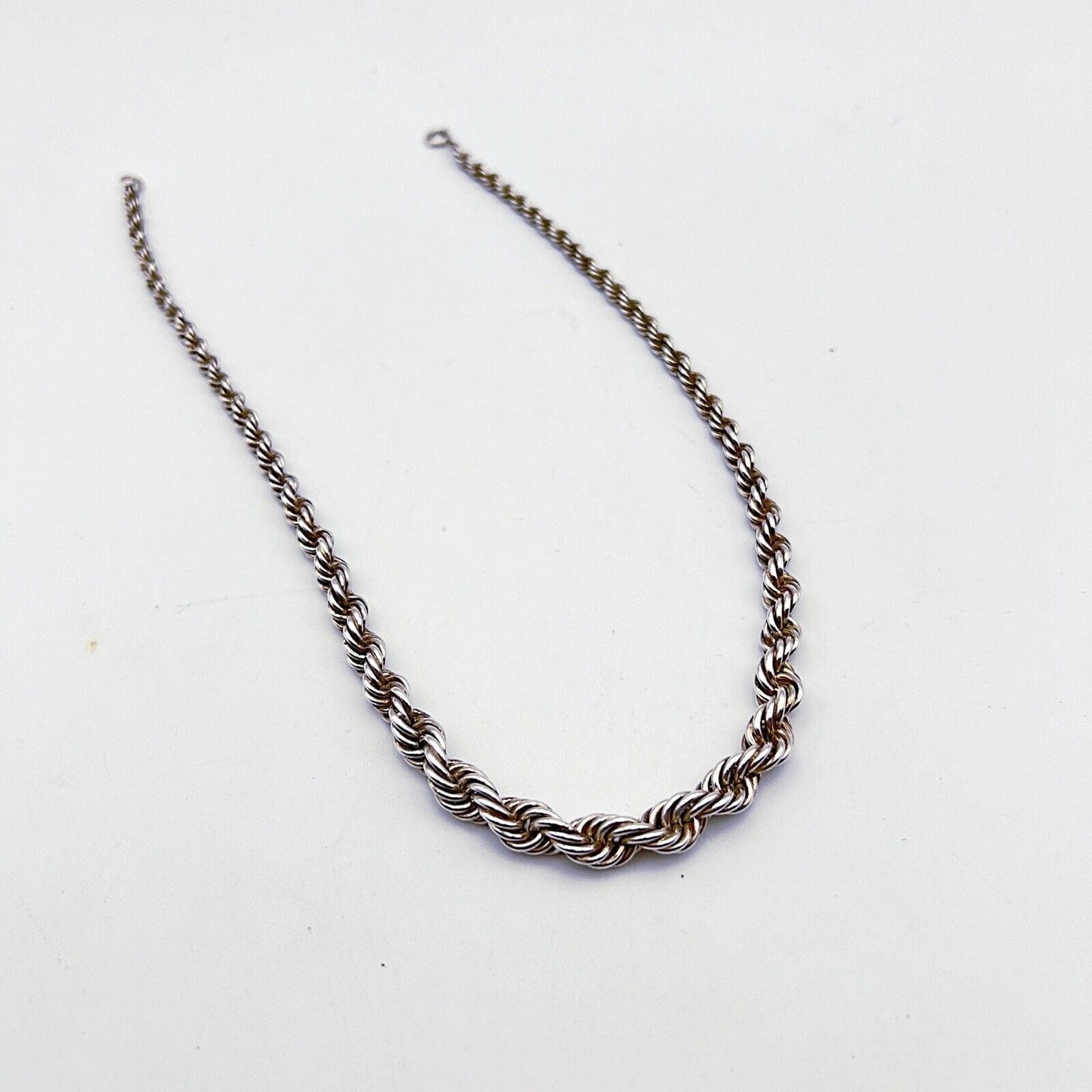 Collana da donna in argento 925 girocollo catena vintage collier a torchon Categoria  Bigiotteria & Accessori
