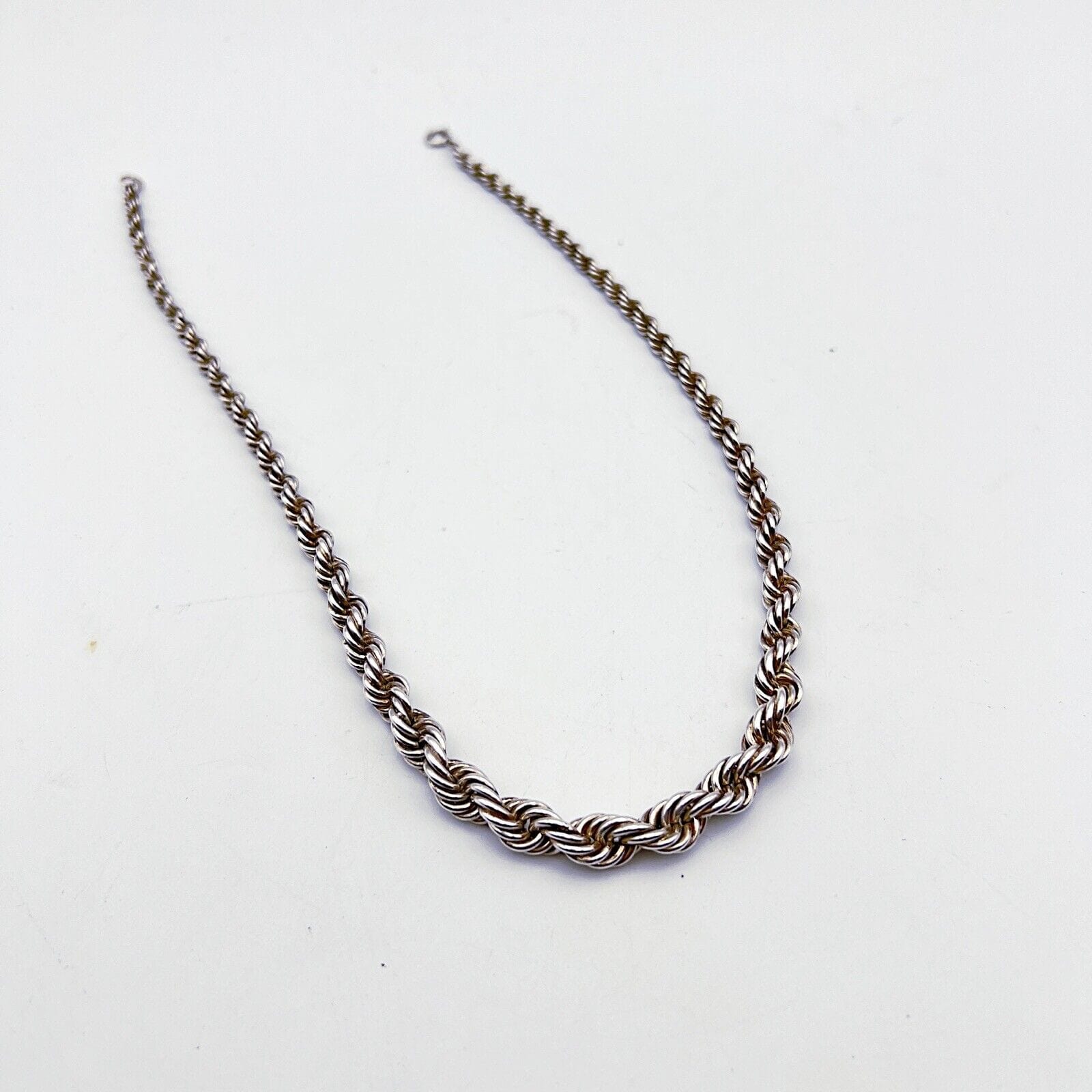 Collana da donna in argento 925 girocollo catena vintage collier a torchon Categoria  Bigiotteria & Accessori