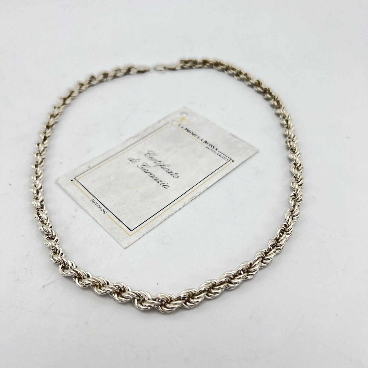 Collana da donna in argento 925 girocollo catena vintage collier a torchon Categoria  Bigiotteria & Accessori