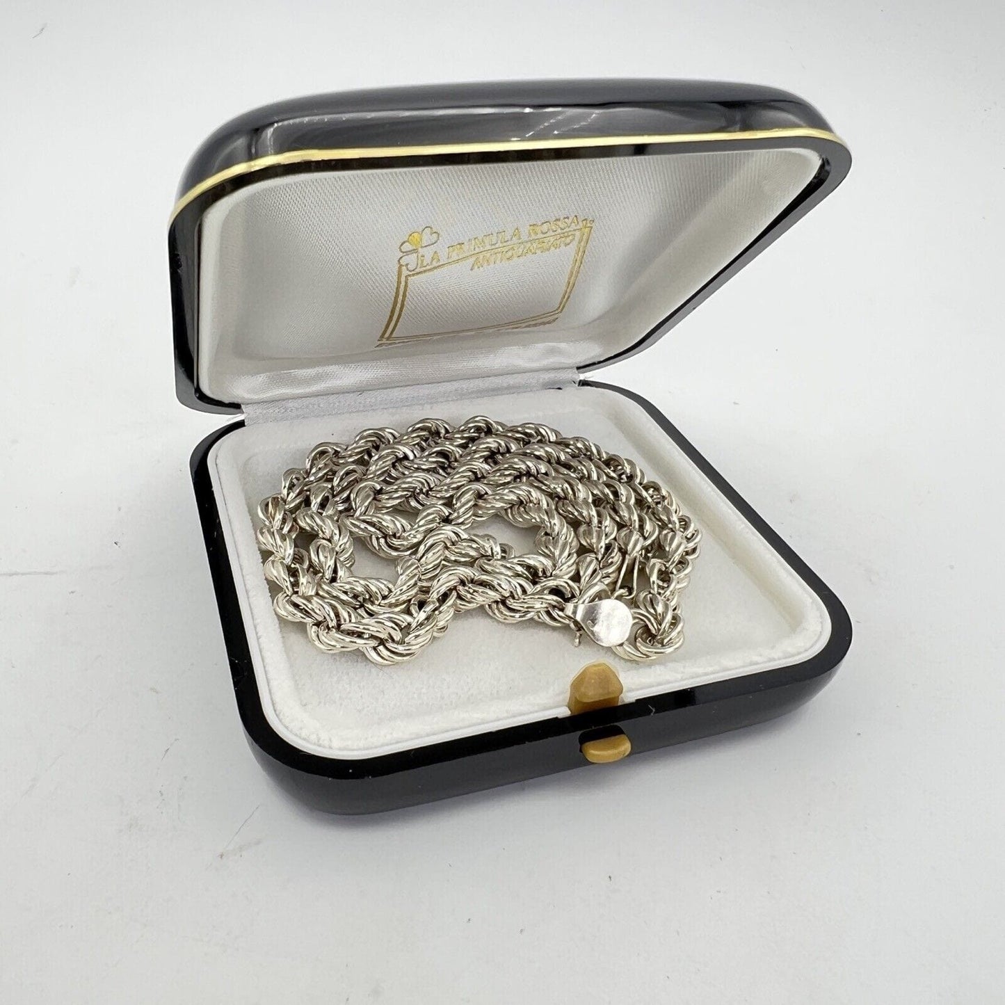 Collana da donna in argento 925 girocollo catena vintage collier a torchon Categoria  Bigiotteria & Accessori