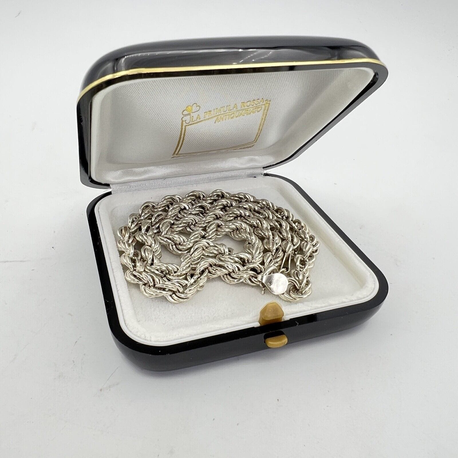 Collana da donna in argento 925 girocollo catena vintage collier a torchon Categoria  Bigiotteria & Accessori