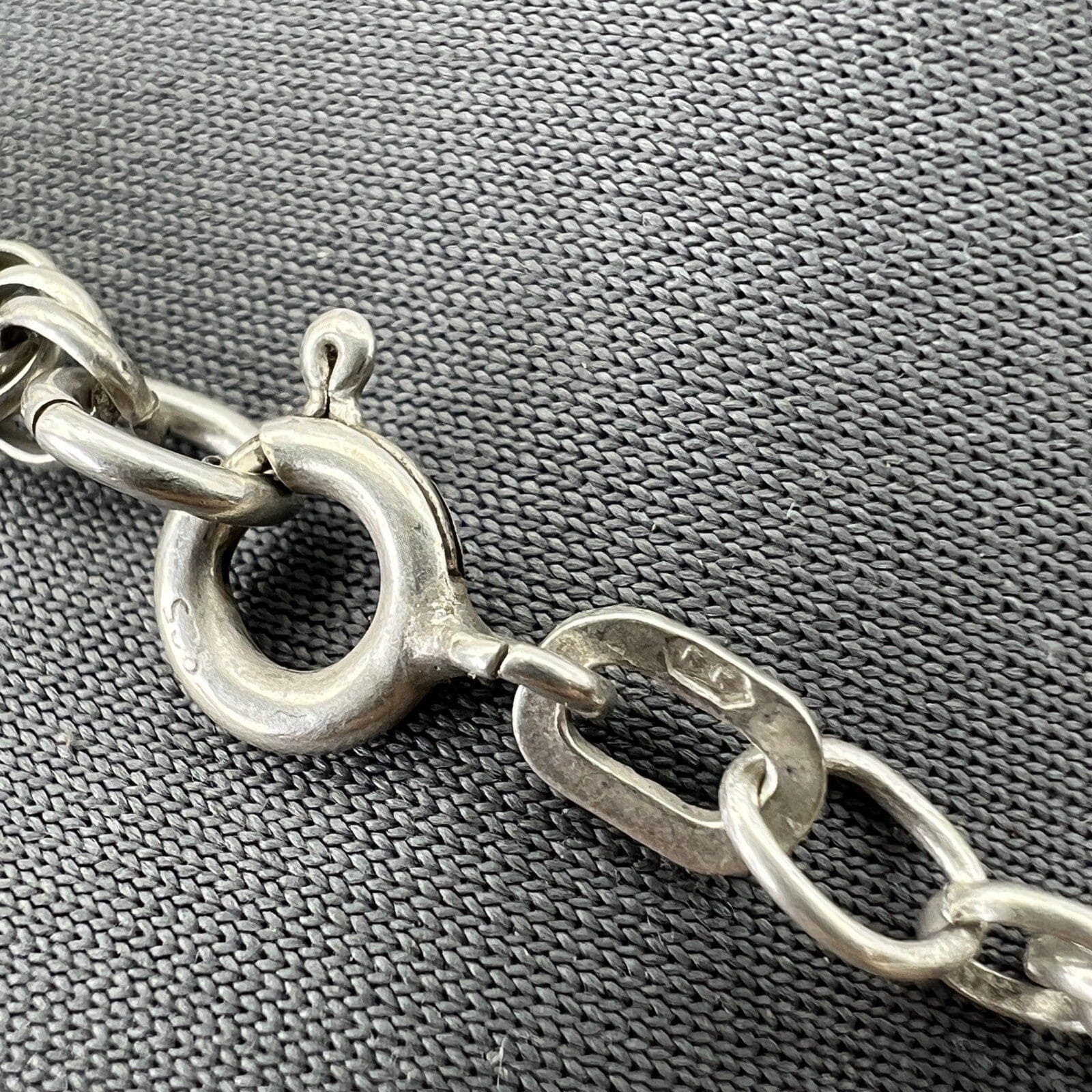 Collana da donna in argento 925 girocollo catena vintage collier a torchon Art 2 Categoria  Bigiotteria & Accessori
