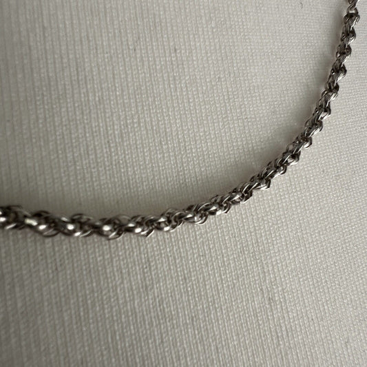Collana da donna in argento 925 girocollo catena vintage collier a torchon Art 3 Categoria  Bigiotteria & Accessori
