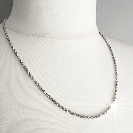 Collana da donna in argento 925 girocollo catena vintage collier a torchon Art 3 Categoria  Bigiotteria & Accessori