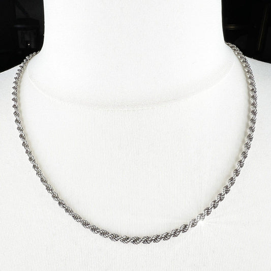 Collana da donna in argento 925 girocollo catena vintage collier a torchon  Per Categoria  Bigiotteria & Accessori