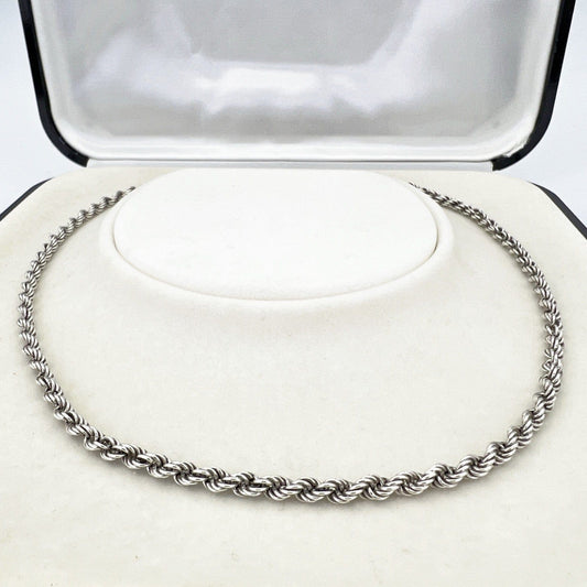 Collana da donna in argento 925 girocollo catena vintage collier a torchon  Per Categoria  Bigiotteria & Accessori