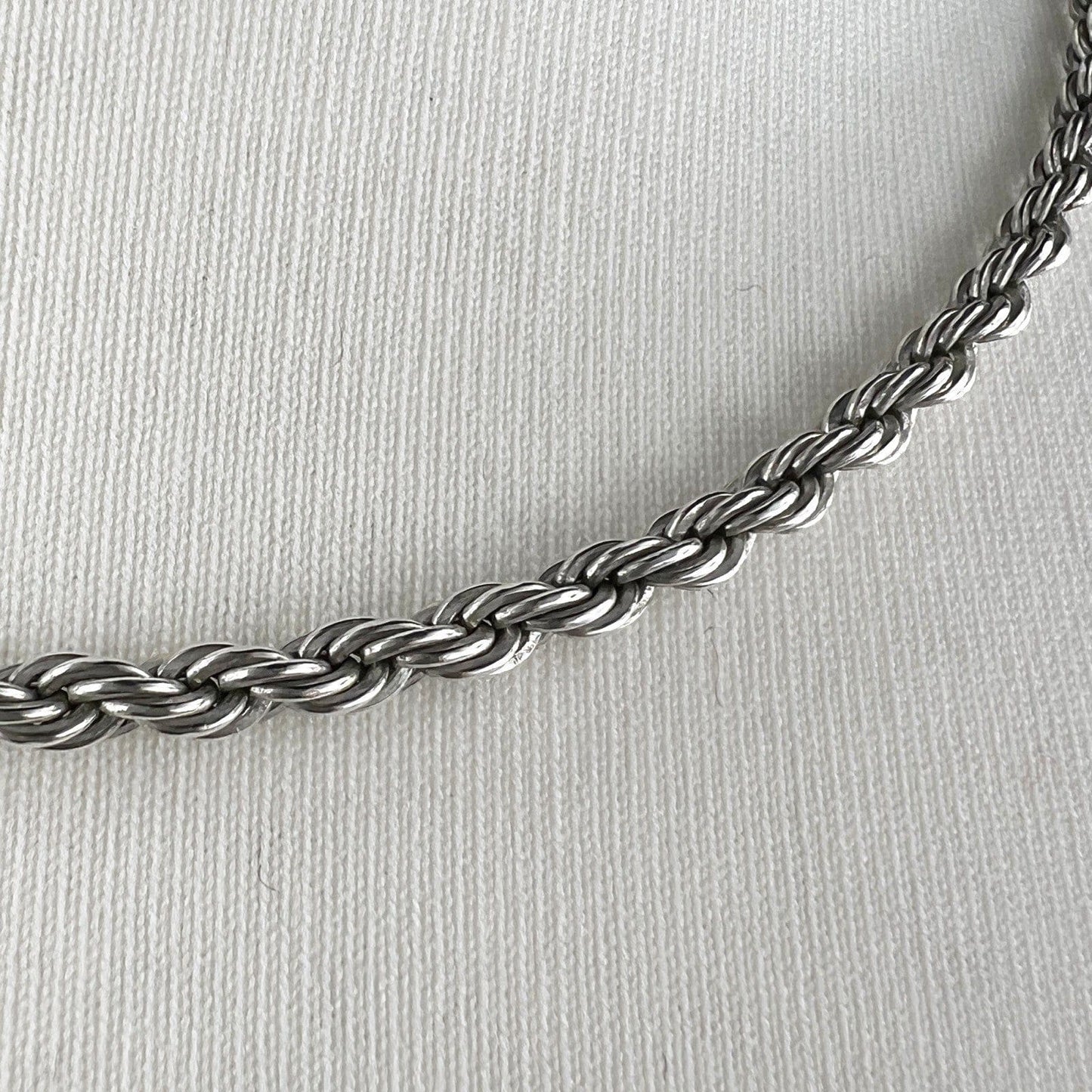 Collana da donna in argento Sterling 925 girocollo vintage collier a torchon per Categoria  Bigiotteria & Accessori