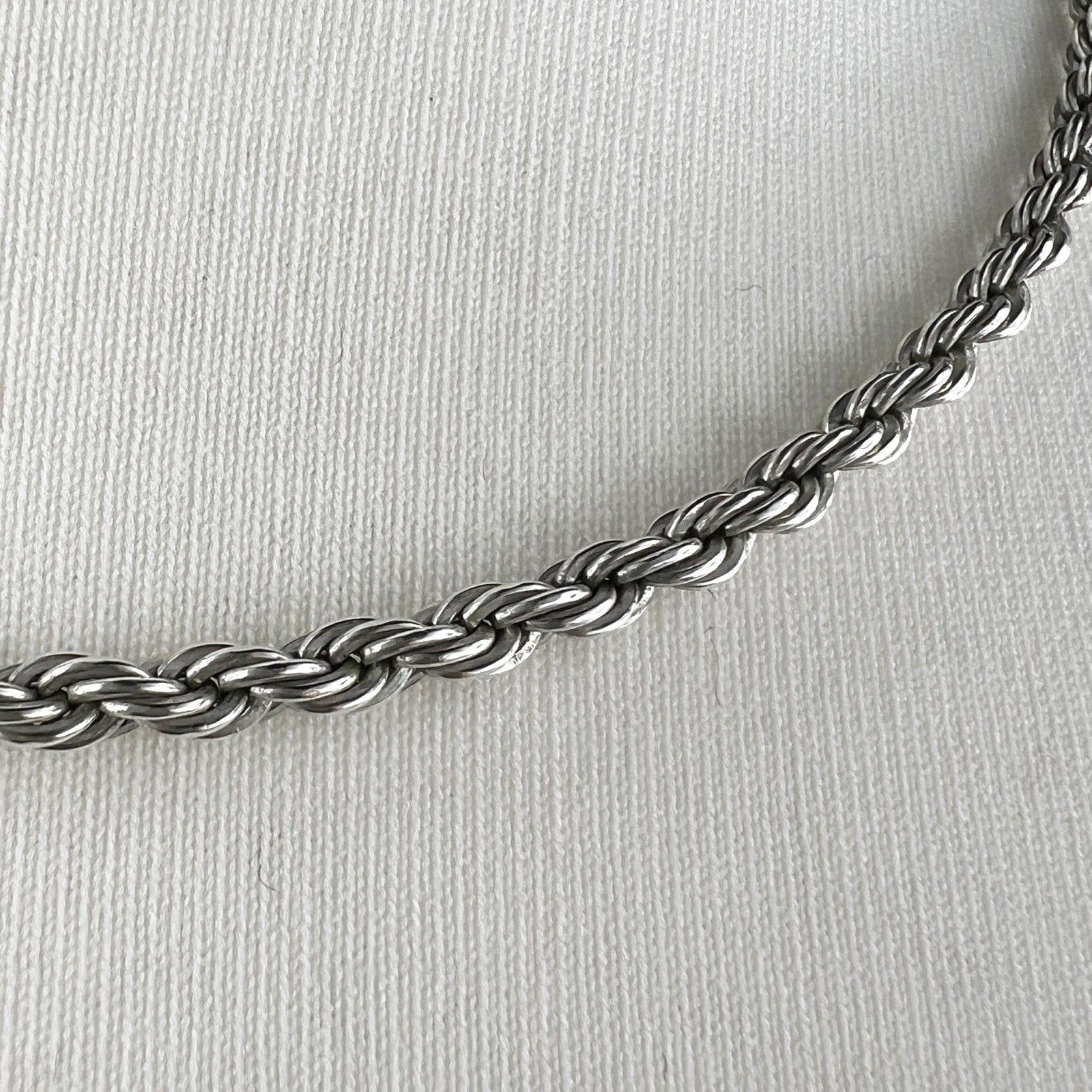 Collana da donna in argento Sterling 925 girocollo vintage collier a torchon per Categoria  Bigiotteria & Accessori