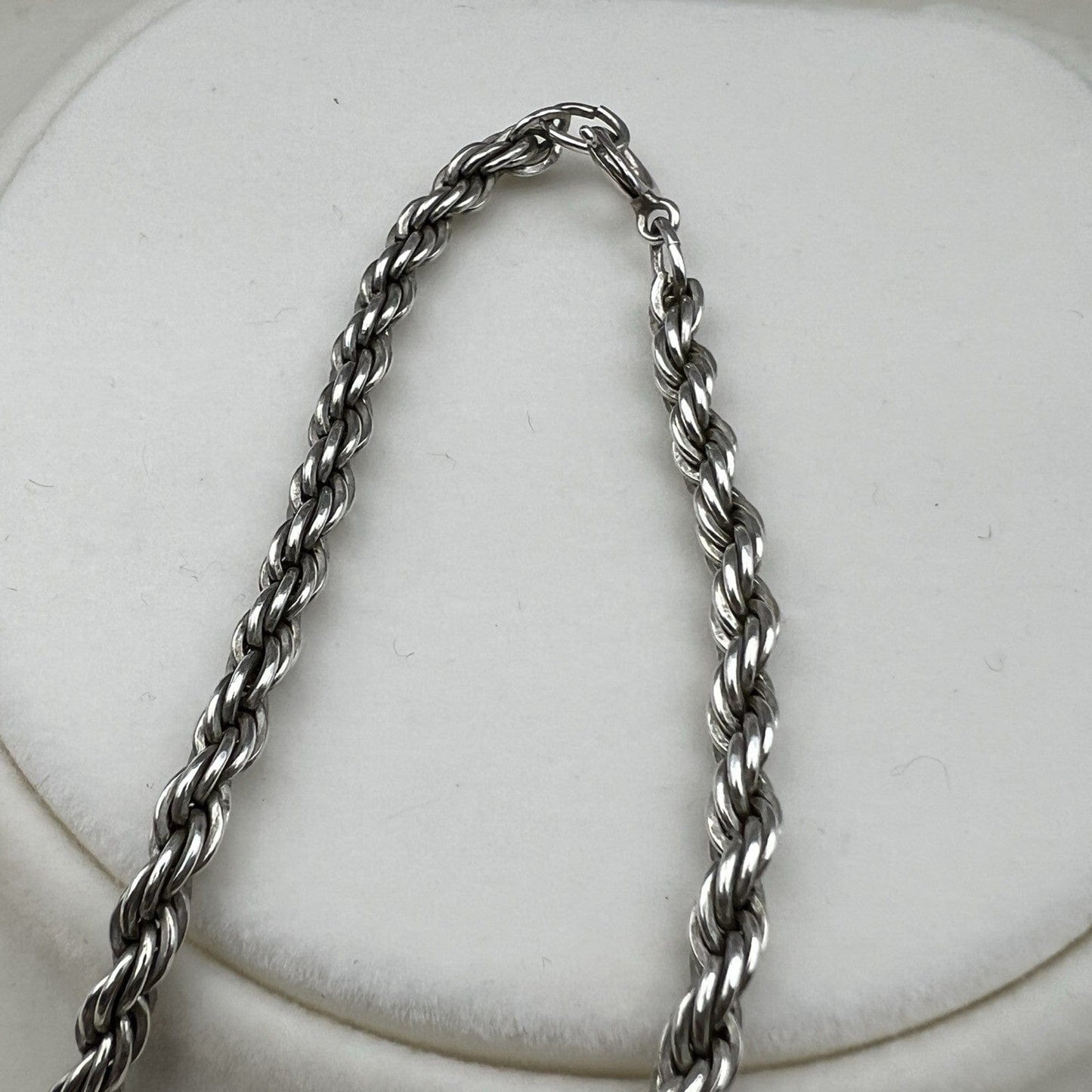 Collana da donna in argento Sterling 925 girocollo vintage collier a torchon per Categoria  Bigiotteria & Accessori