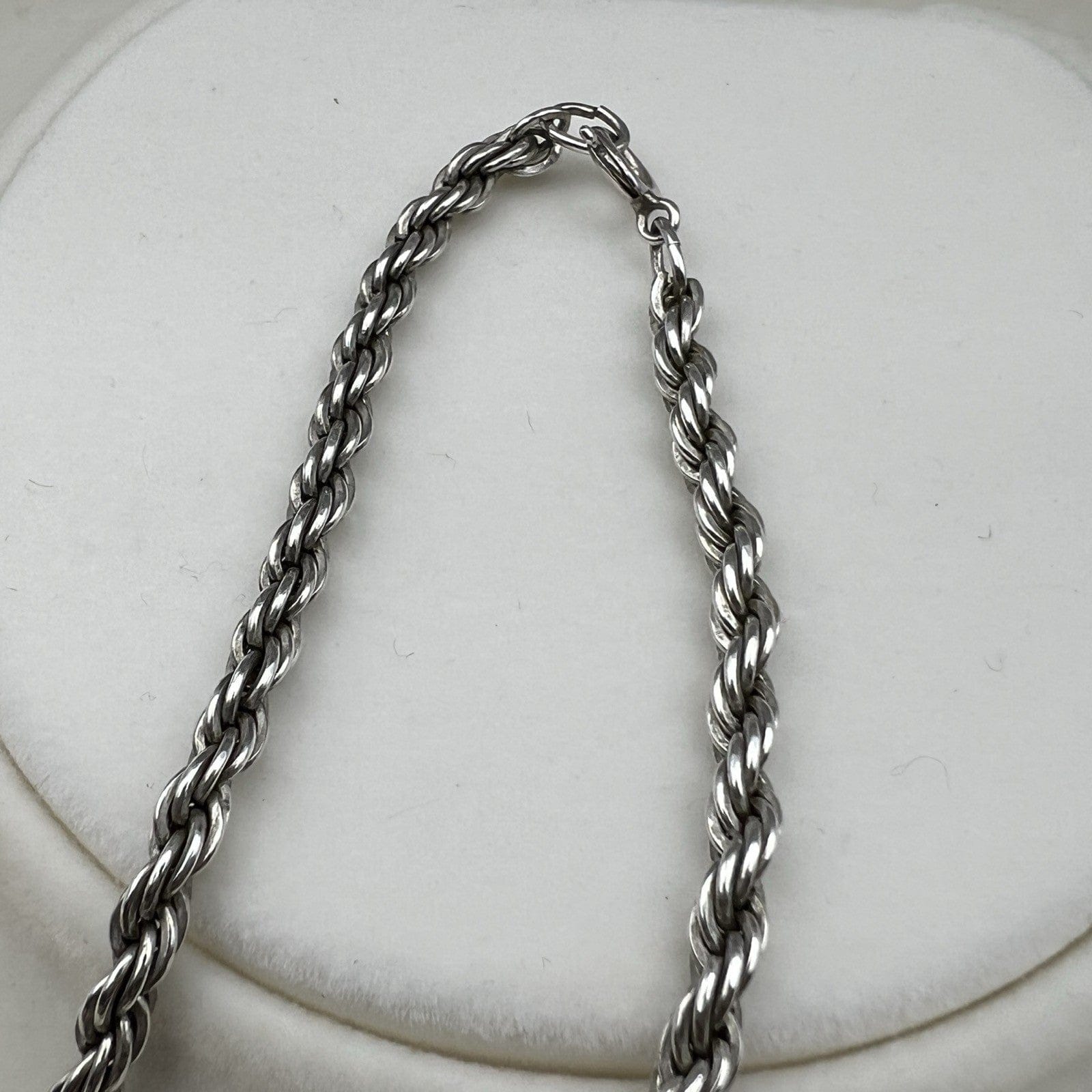 Collana da donna in argento Sterling 925 girocollo vintage collier a torchon per Categoria  Bigiotteria & Accessori
