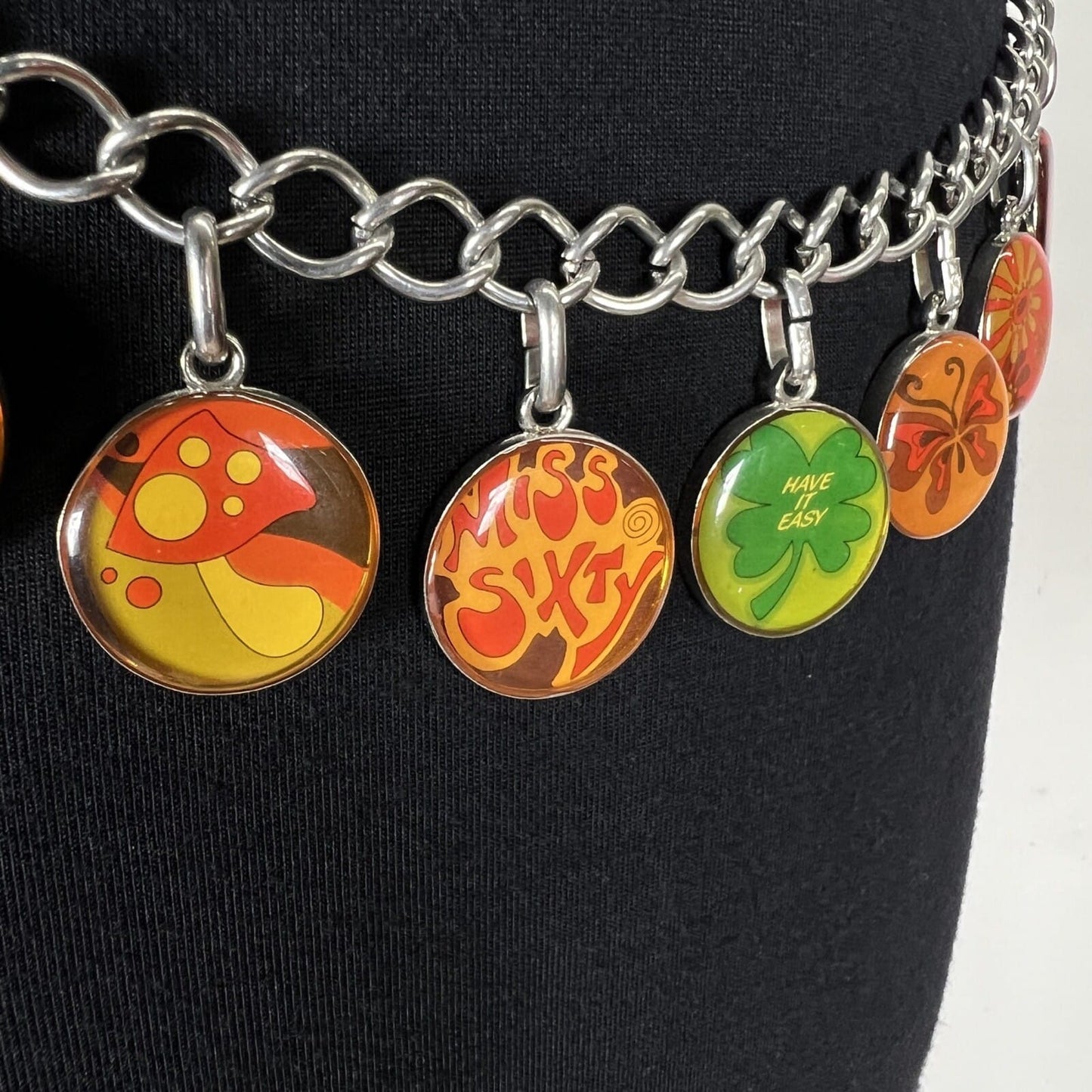 Collana da per donna Cintura  pendagli Miss Sixty Hippy Stile Retrò boho anni 70 Categoria  Bigiotteria & Accessori