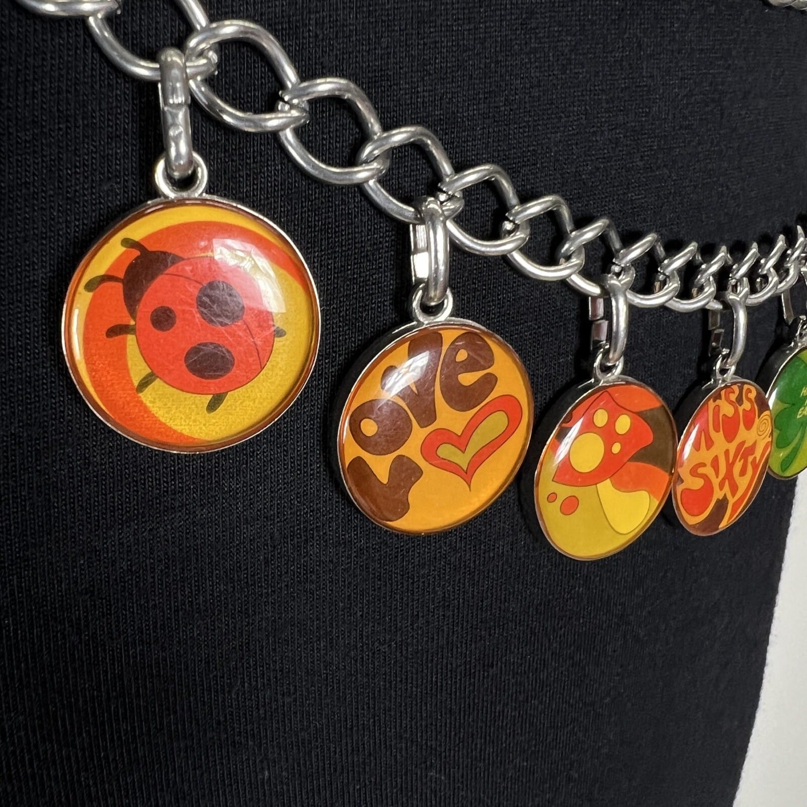 Collana da per donna Cintura  pendagli Miss Sixty Hippy Stile Retrò boho anni 70 Categoria  Bigiotteria & Accessori