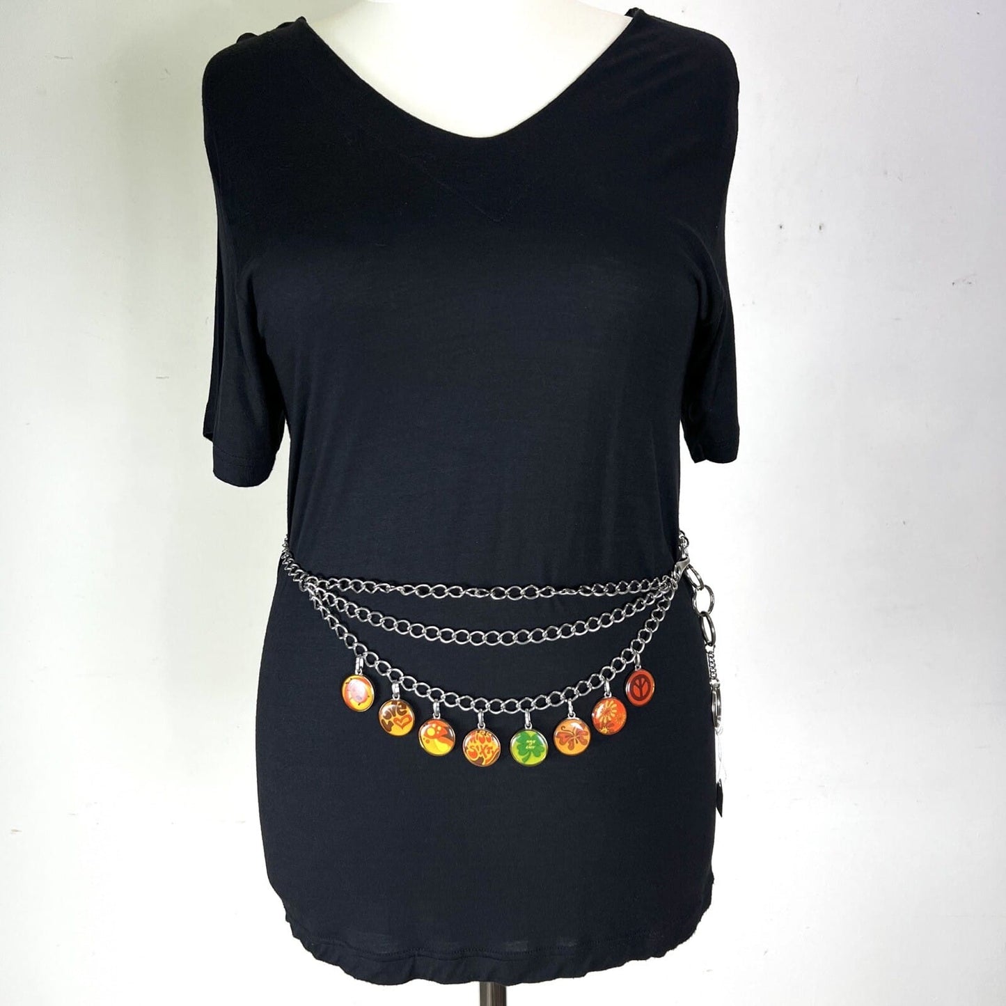 Collana da per donna Cintura  pendagli Miss Sixty Hippy Stile Retrò boho anni 70 Categoria  Bigiotteria & Accessori