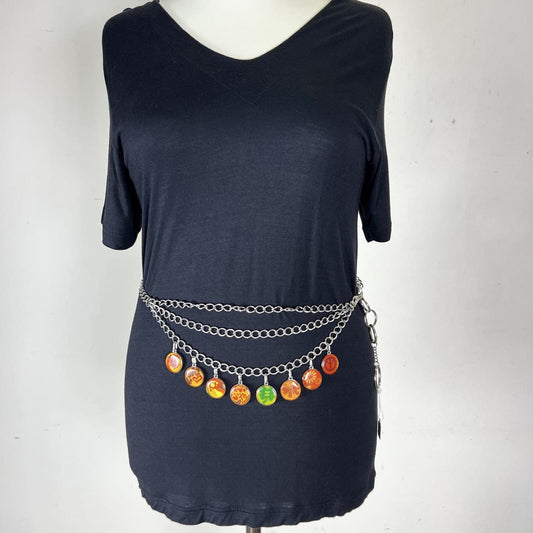 Collana da per donna Cintura  pendagli Miss Sixty Hippy Stile Retrò boho anni 70 Categoria  Bigiotteria & Accessori